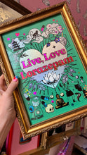 Load image into Gallery viewer, White Lotus Lorazepam unframed A4 print