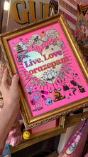 Load image into Gallery viewer, White Lotus Lorazepam unframed A4 print
