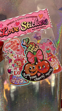 Load image into Gallery viewer, LOVE Sticker Valentine Set