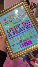 Load image into Gallery viewer, Bon Jovi Livin on a Prayer Print
