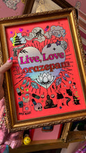 Load image into Gallery viewer, White Lotus Lorazepam unframed A4 print