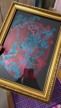 Load image into Gallery viewer, 3D glasses vintage Skeleton print (with glasses)
