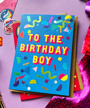 Load image into Gallery viewer, Birthday Boy Card