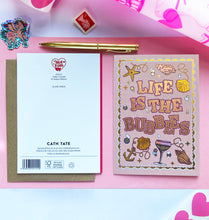 Load image into Gallery viewer, Life is Bubbles Card