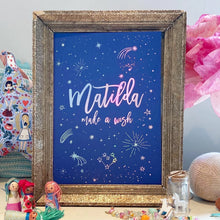 Load image into Gallery viewer, Make a Wish (Your Child's Name)