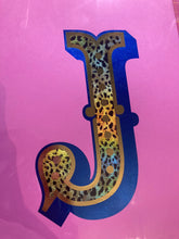 Load image into Gallery viewer, Leopard Alphabet Custom Print