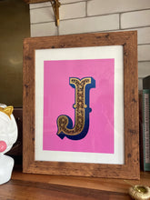 Load image into Gallery viewer, Leopard Alphabet Custom Print