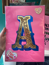 Load image into Gallery viewer, Leopard Alphabet Custom Print