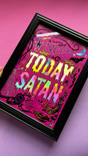 Load image into Gallery viewer, Not Today Satan. Magic Colour Changer. Halloween