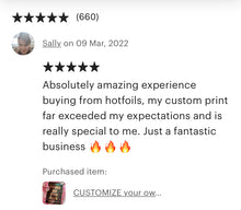 Load image into Gallery viewer, Custom Print with Illustration