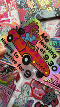 Load image into Gallery viewer, Leaving at 9.30 sticker (large)
