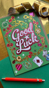 Good Luck Card