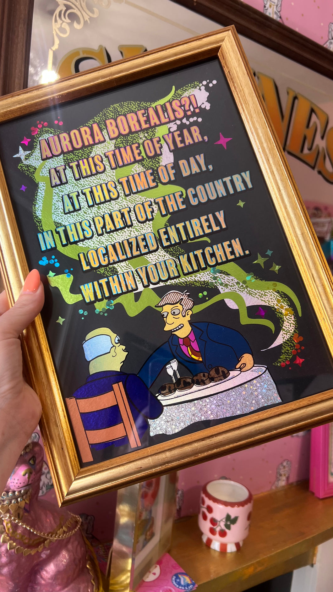 Simpsons Aurora Borealis Skinner