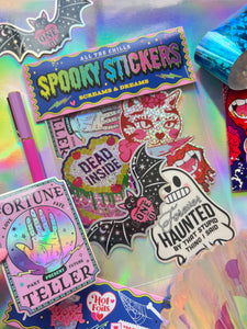 Spooky Sticker Set