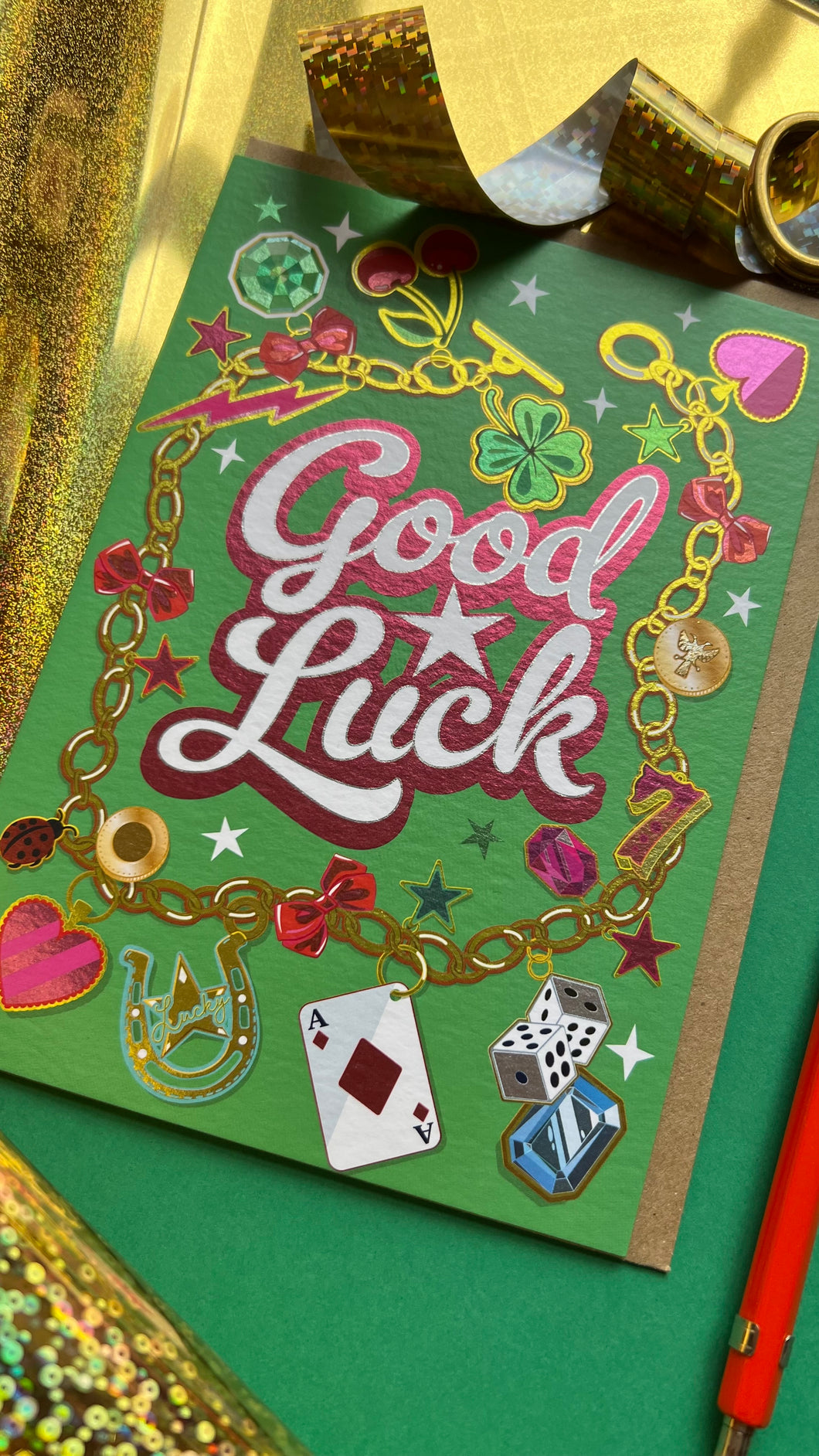 Good Luck Card