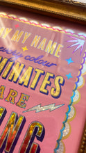 Load image into Gallery viewer, Florence Spectrum (say my name) Print

