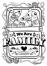 Load image into Gallery viewer, Sardine Family Custom Print
