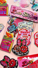 Load image into Gallery viewer, LOVE Stickers (Set of 6)
