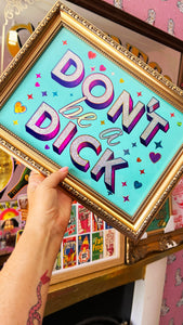 Don't be a Dick