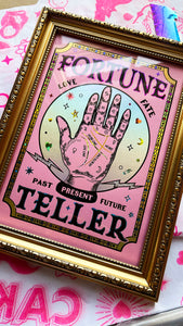 Fortune Teller Palm Reading Tarot Hand