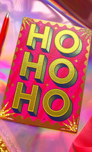 Load image into Gallery viewer, HO HO HO Christmas Card
