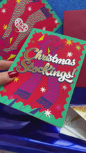 Load and play video in Gallery viewer, Christmas Stockings Card
