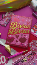 Load and play video in Gallery viewer, Bisous Kisses card
