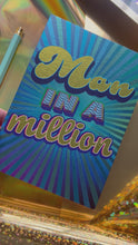 Load and play video in Gallery viewer, Man In A Million card
