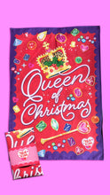 Load image into Gallery viewer, Queen of Christmas Tea Towel
