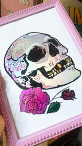 Skull Holographic