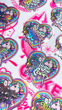 Load image into Gallery viewer, Unicorn Holo Sticker (large size)
