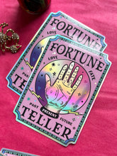 Load image into Gallery viewer, Fortune Teller Sticker (large size)
