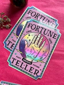 Fortune Teller Sticker (large size)