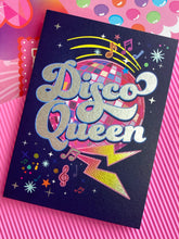 Load image into Gallery viewer, Disco Queen Card
