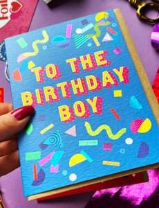 Birthday Boy Card