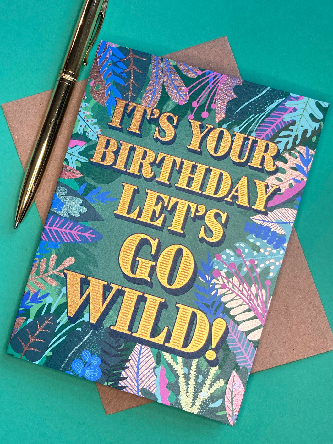 Let's Go Wild! Card