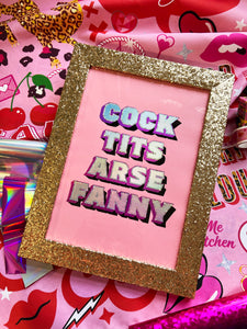 Cock Tits Arse Fanny