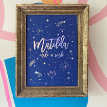 Load image into Gallery viewer, Make a Wish (Your Child&#39;s Name)
