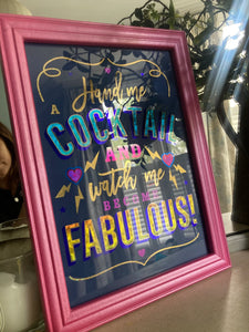 Hand me a Cocktail