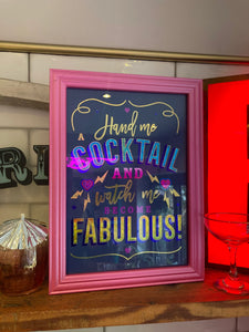 Hand me a Cocktail