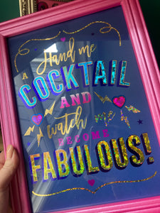 Hand me a Cocktail