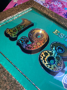 Leopard custom Date Print