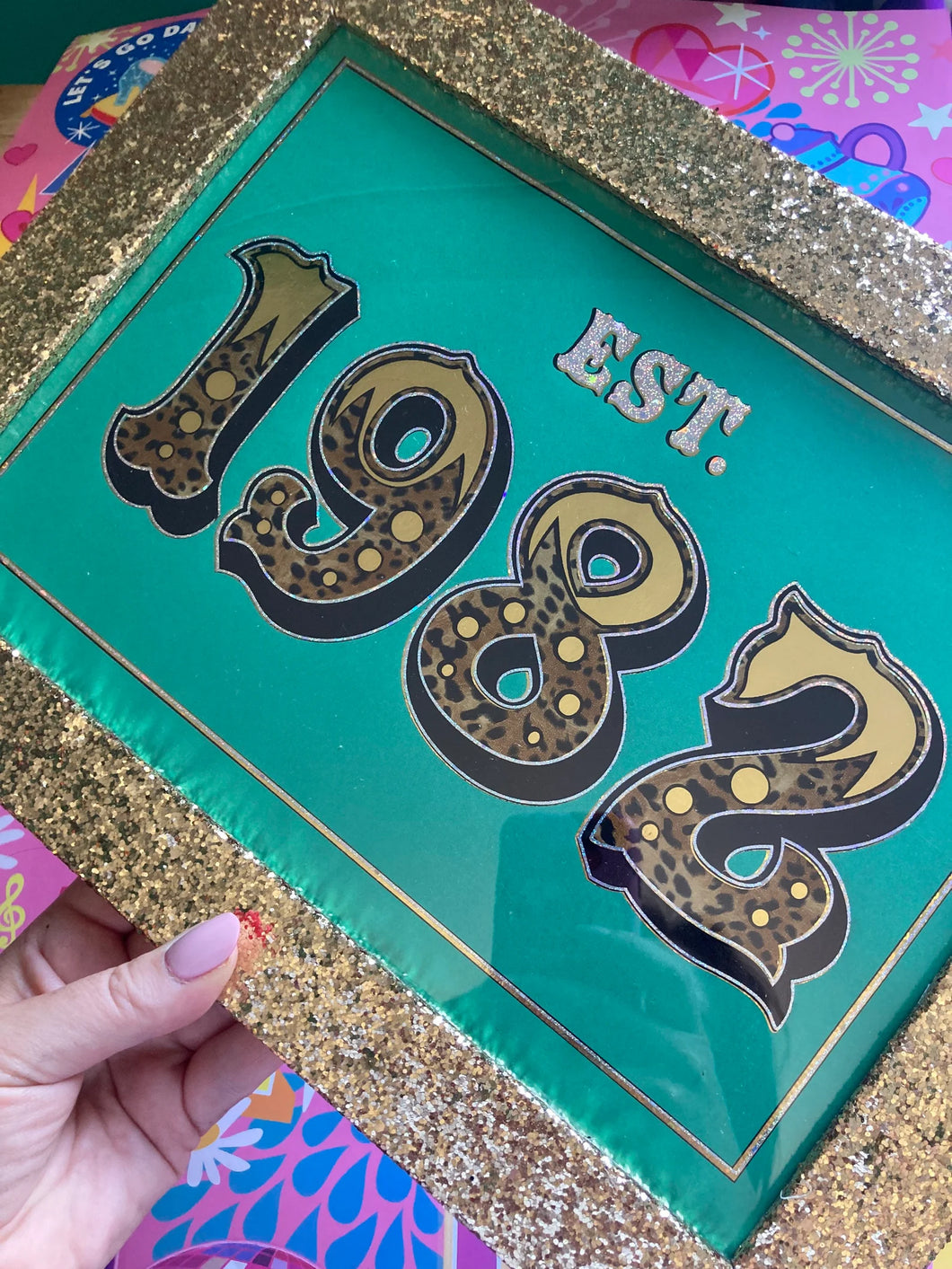 Leopard custom Date Print