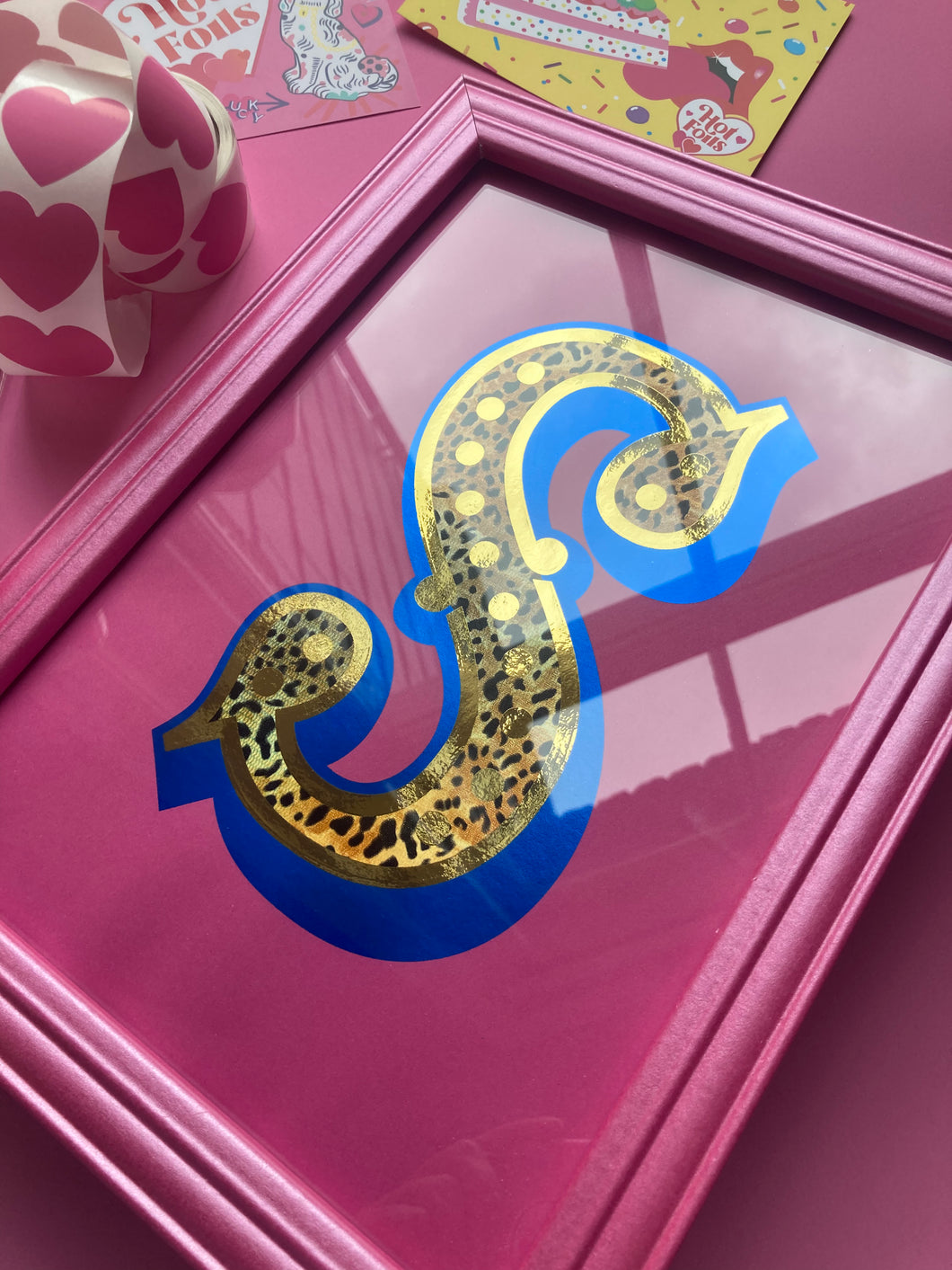 Leopard Alphabet Print