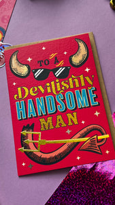 Devilishly Handsome Card