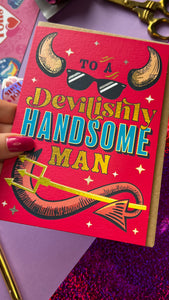 Devilishly Handsome Card