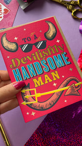 Devilishly Handsome Card