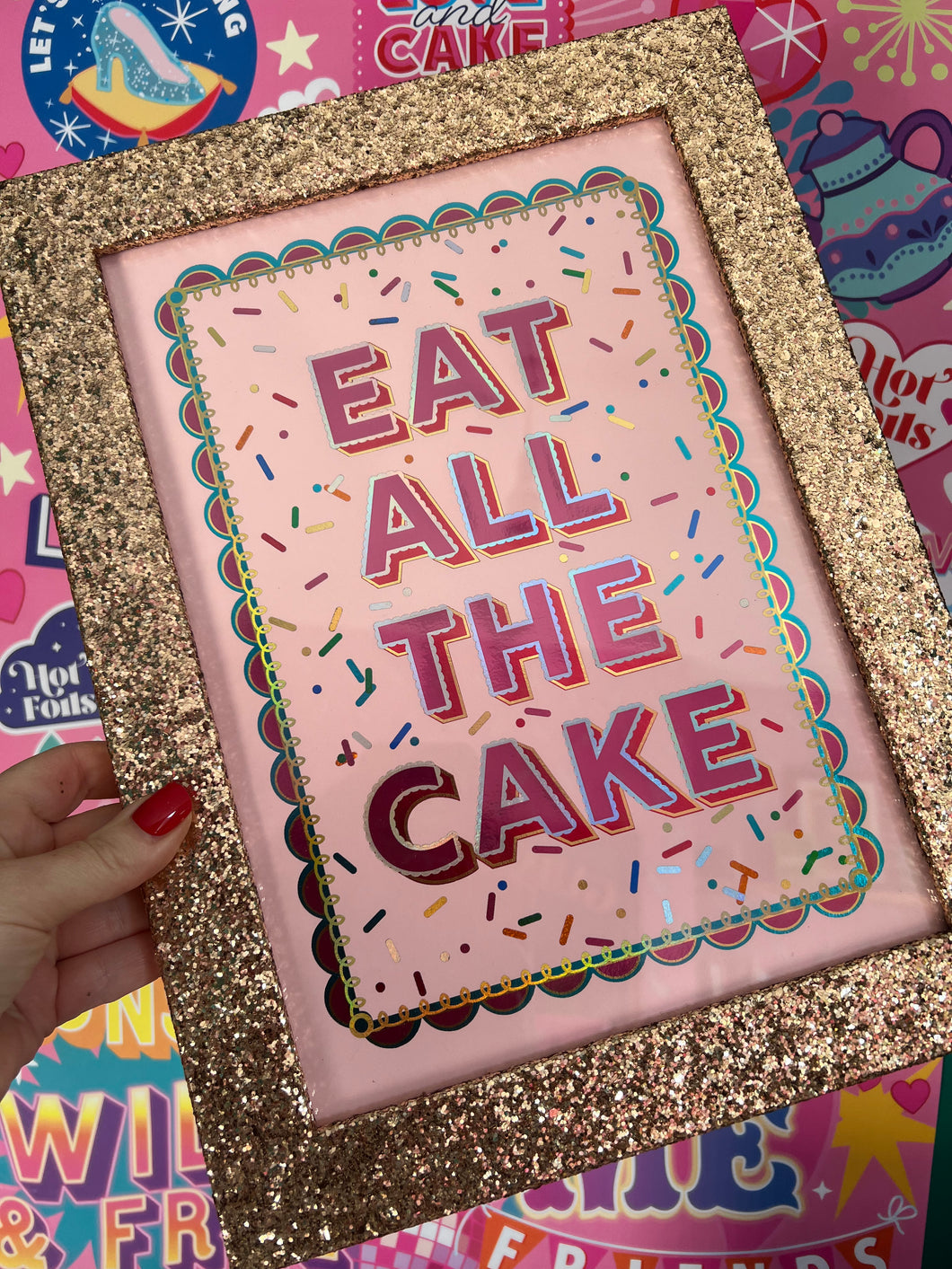 Eat All The Cake Print