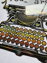 Load image into Gallery viewer, Old Typewriter - Your Custom Message
