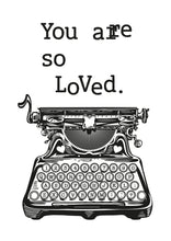 Load image into Gallery viewer, Old Typewriter - Your Custom Message
